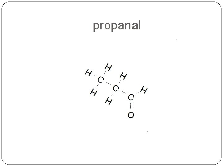 propanal 