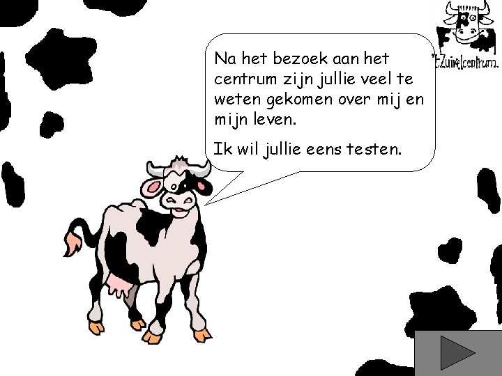 Na het bezoek aan het centrum zijn jullie veel te weten gekomen over mij