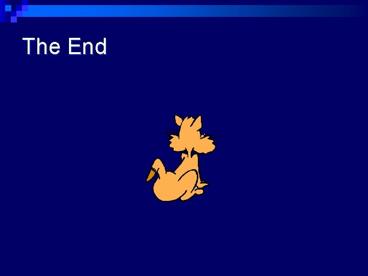 The End 