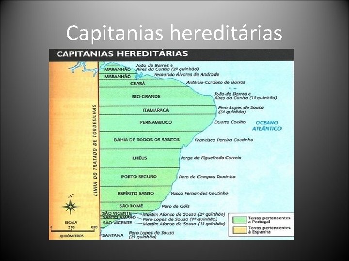 Capitanias hereditárias 