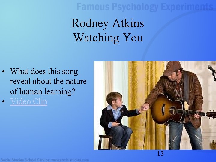 Rodney Atkins Watching You • What does this song reveal about the nature of