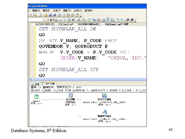 Database Systems, 8 th Edition 49 