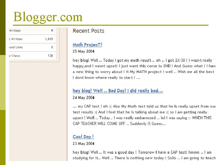 Blogger. com 