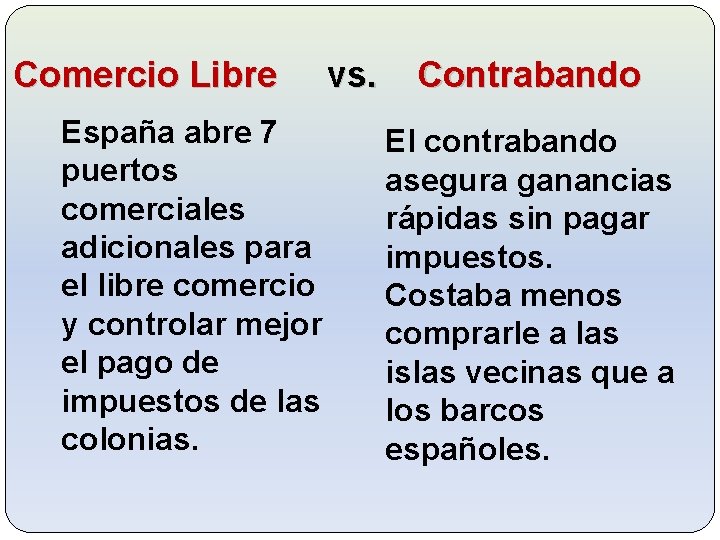 Comercio Libre España abre 7 puertos comerciales adicionales para el libre comercio y controlar