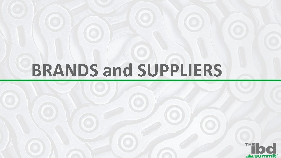 BRANDS and SUPPLIERS 