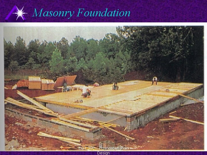 Masonry Foundation 3 EDT 300 - Foundation Plan Design 