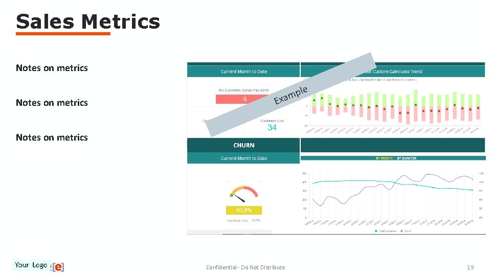 Sales Metrics Notes on metrics le p m a x E Notes on metrics