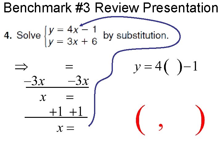 Benchmark #3 Review Presentation 