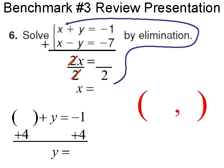 Benchmark #3 Review Presentation 