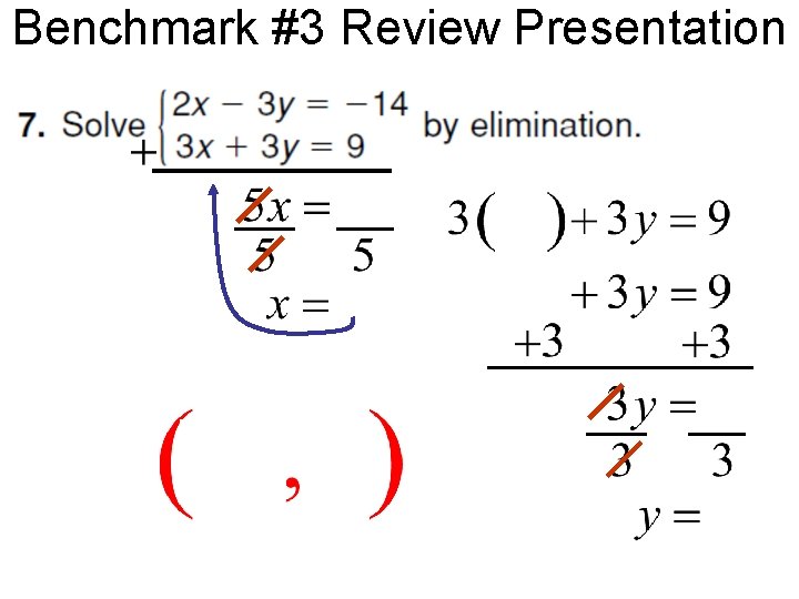 Benchmark #3 Review Presentation 