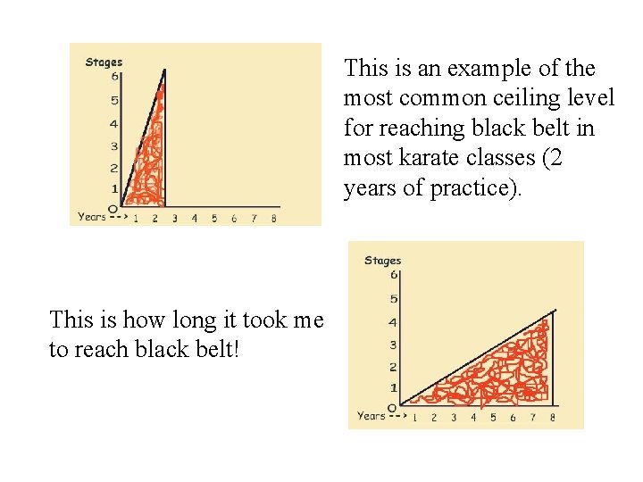 This is an example of the most common ceiling level for reaching black belt