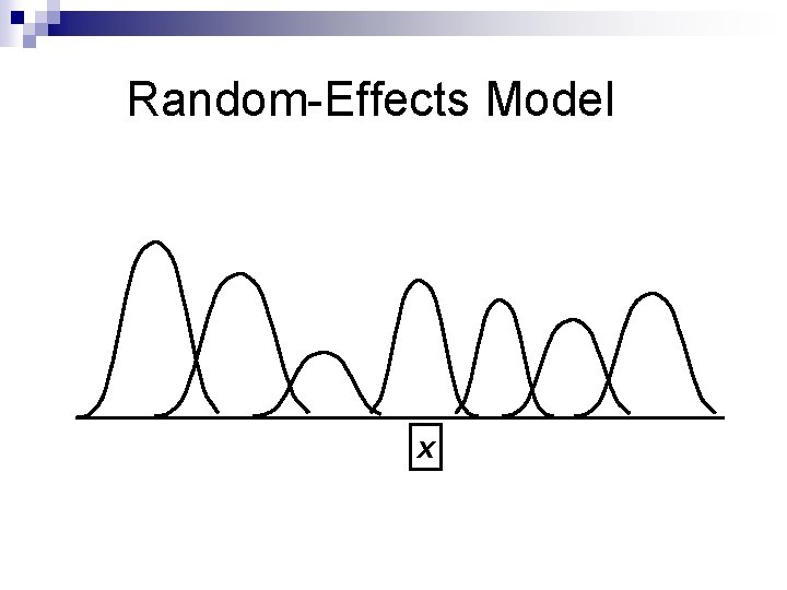 Random-Effects Model x 