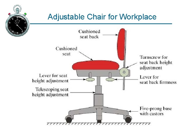 Adjustable Chair for Workplace 