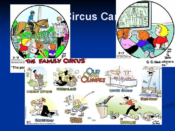 Family Circus Cartoons 