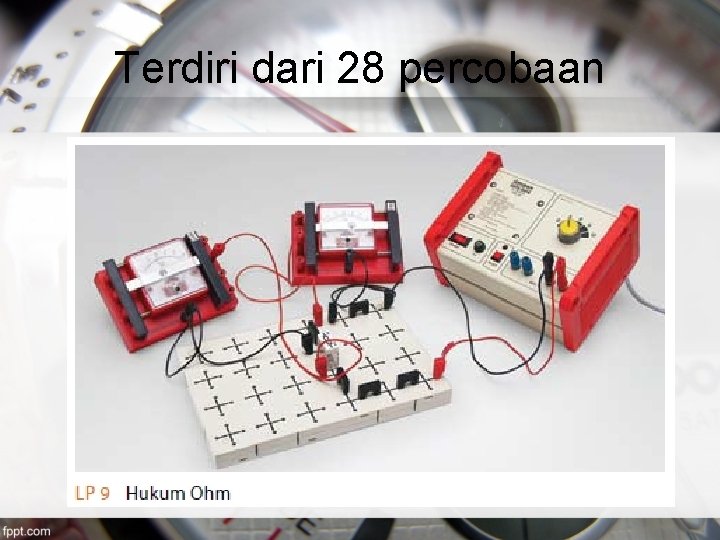 Terdiri dari 28 percobaan 