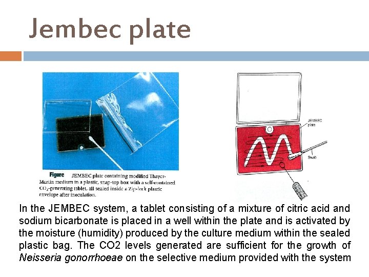 Jembec plate In the JEMBEC system, a tablet consisting of a mixture of citric