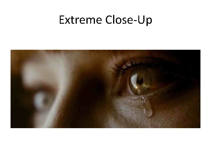 Extreme Close-Up 