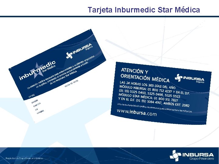 Tarjeta Inburmedic Star Médica 