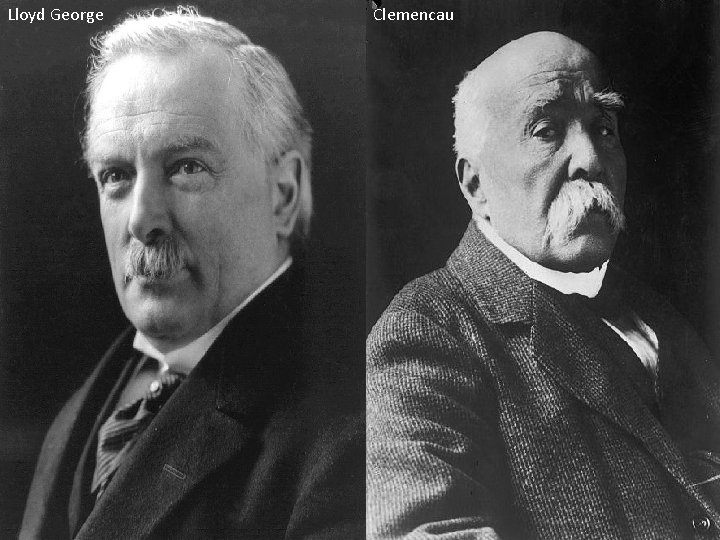 Lloyd George Clemencau 