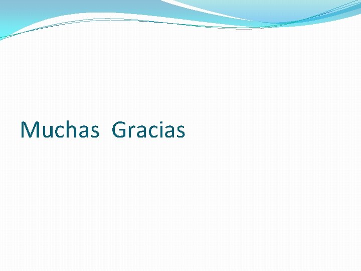 Muchas Gracias 