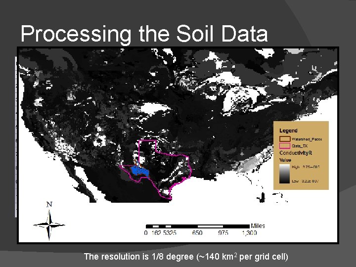 Processing the Soil Data Layer Thickness Depth to Top Depth to Bottom 1 5