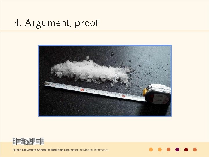 4. Argument, proof 