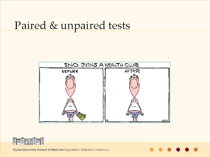 Paired & unpaired tests 