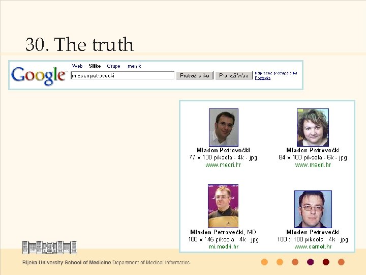 30. The truth 