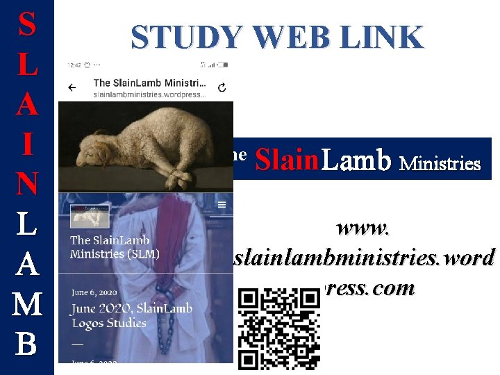 S L A I N L A M B STUDY WEB LINK The Slain.