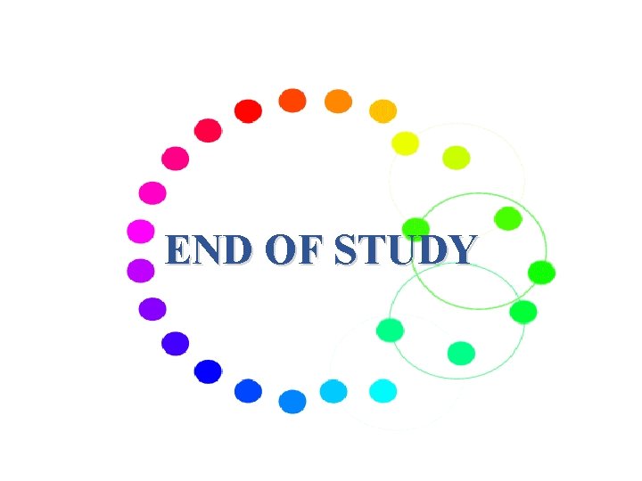 END OF STUDY 