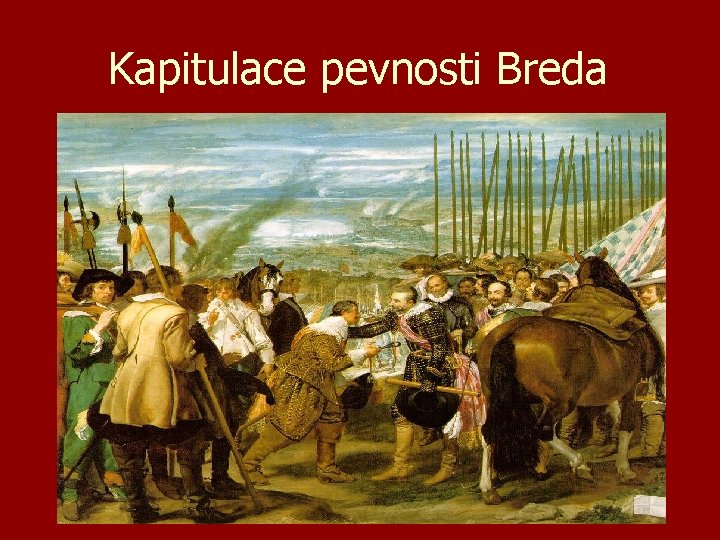 Kapitulace pevnosti Breda 