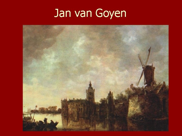 Jan van Goyen 