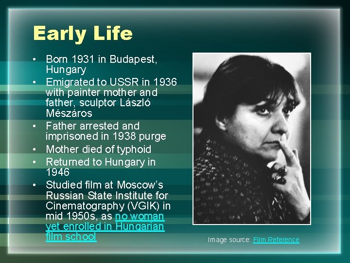 Early Life • Born 1931 in Budapest, Hungary • Emigrated to USSR in 1936