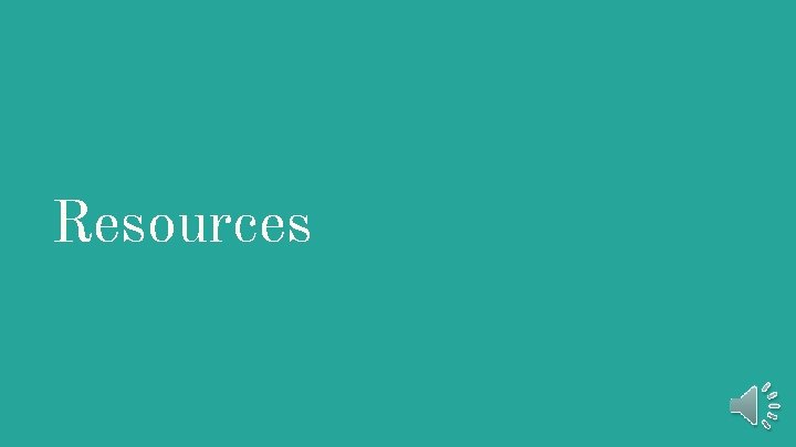 Resources 