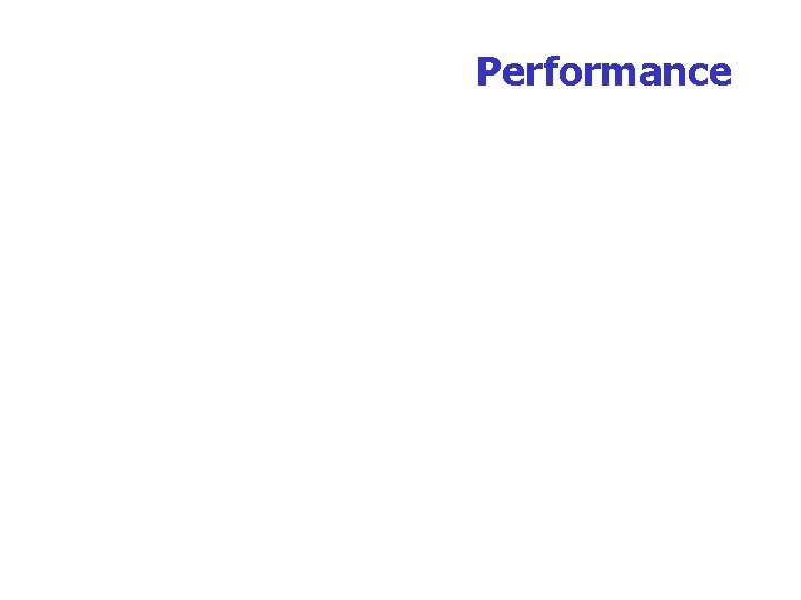 Performance 