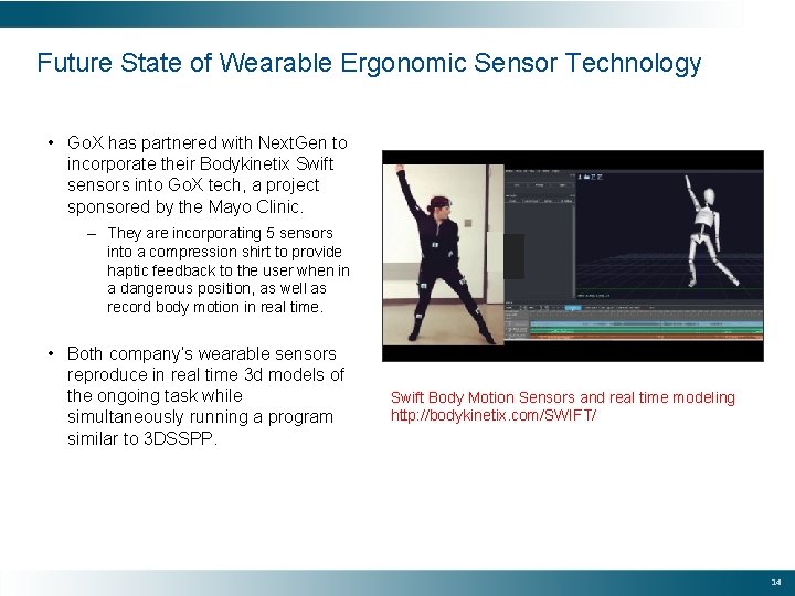 Future State of Wearable Ergonomic Sensor Technology • Go. X has partnered with Next.