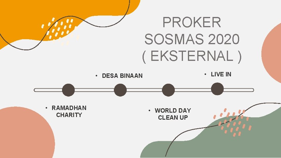 PROKER SOSMAS 2020 ( EKSTERNAL ) • LIVE IN • DESA BINAAN • RAMADHAN