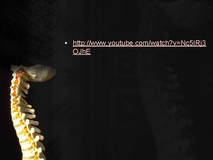  • http: //www. youtube. com/watch? v=Nc 5 IRj 3 OJh. E 