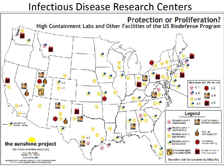 Infectious Disease Research Centers 