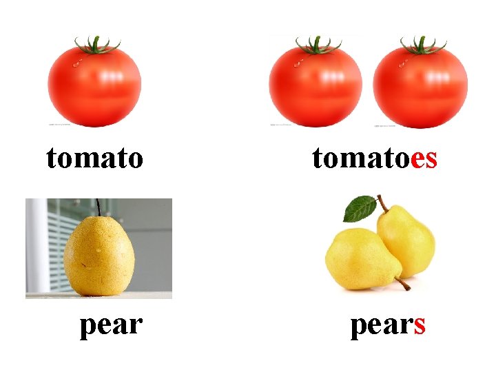 tomato pear tomatoes pears 