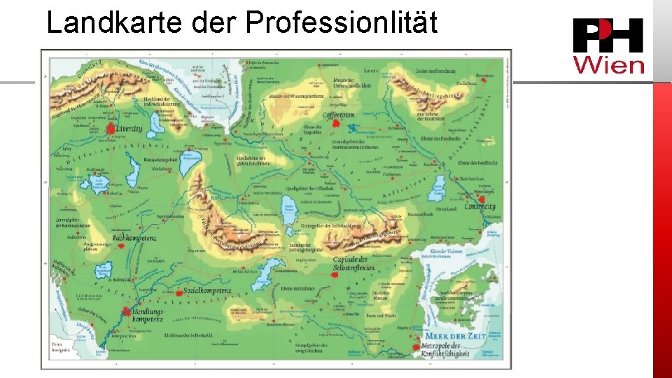 Landkarte der Professionlität 