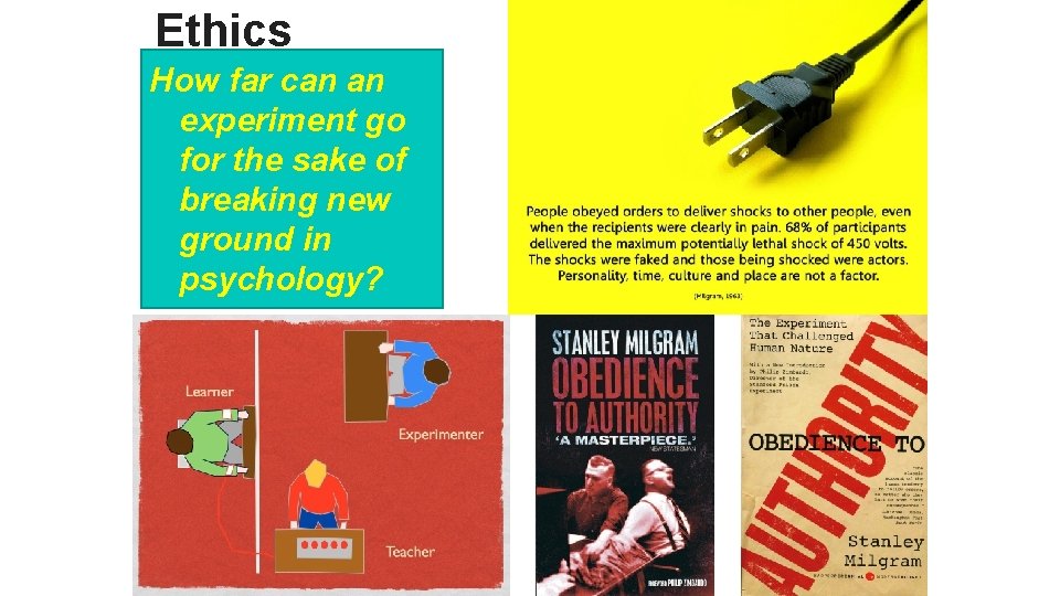 Ethics How far can an experiment go for the sake of breaking new ground