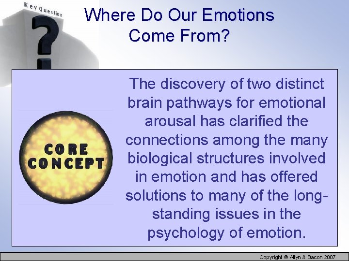 Where Do Our Emotions Come From? The discovery of two distinct brain pathways for