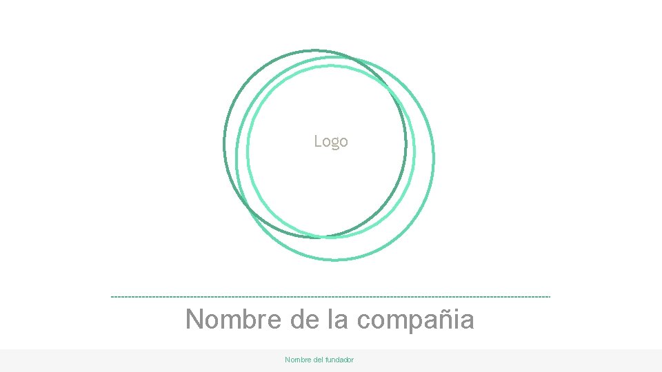 Logo Nombre de la compañia Nombre del fundador 2 