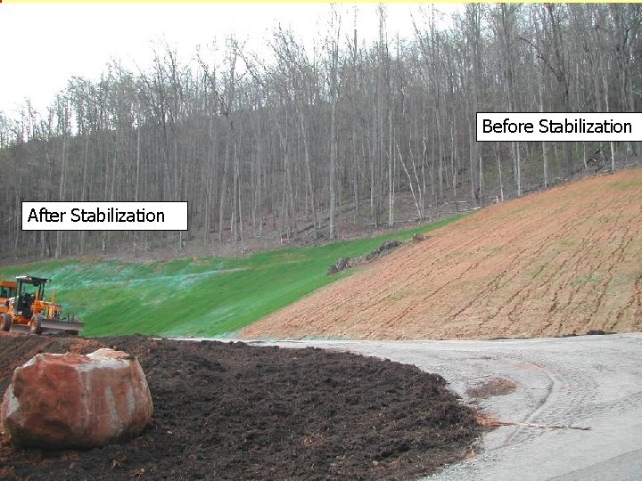 Before Stabilization After Stabilization NC STATE UNIVERSITY DEPARTMENT of SOIL SCIENCE 