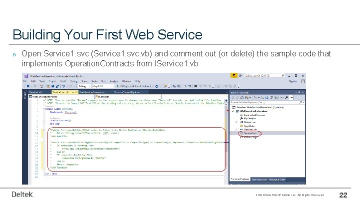 Building Your First Web Service » Open Service 1. svc (Service 1. svc. vb)