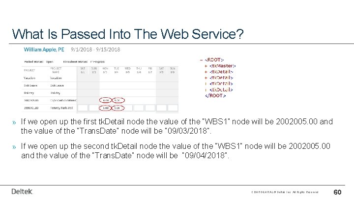 What Is Passed Into The Web Service? » If we open up the first