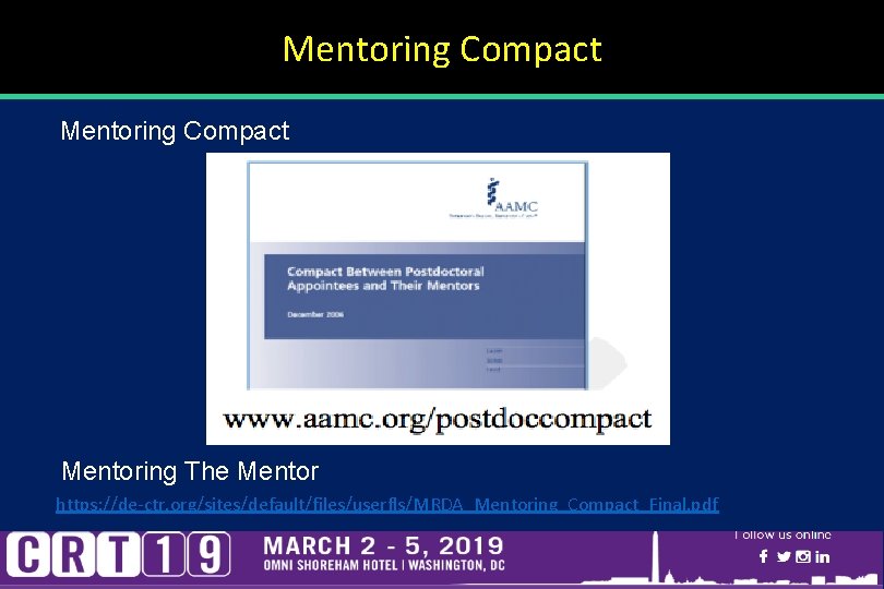 Mentoring Compact Mentoring The Mentor https: //de-ctr. org/sites/default/files/userfls/MRDA_Mentoring_Compact_Final. pdf 