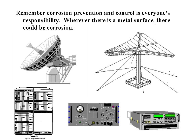 Remember corrosion prevention and control is everyone's responsibility. Wherever there is a metal surface,