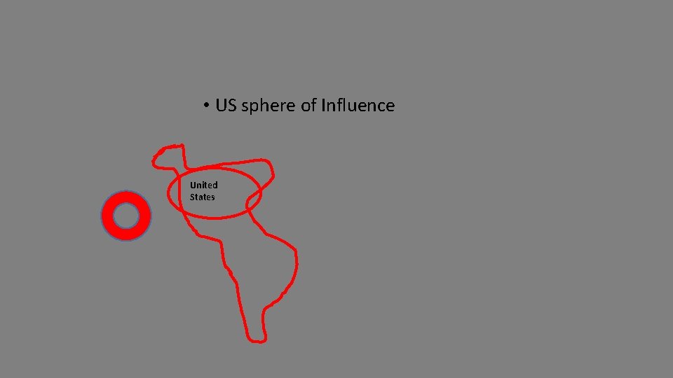  • US sphere of Influence United States 
